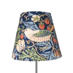 Matz 35 lampskärm, strawberry thief blå