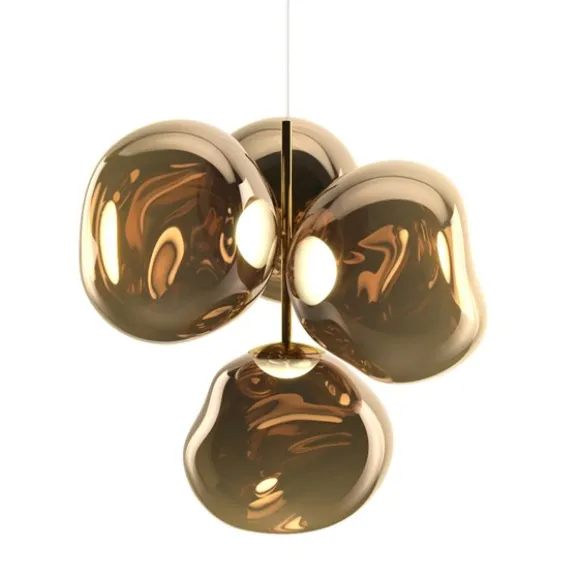 Melt Chandelier Small Bronze LED CB