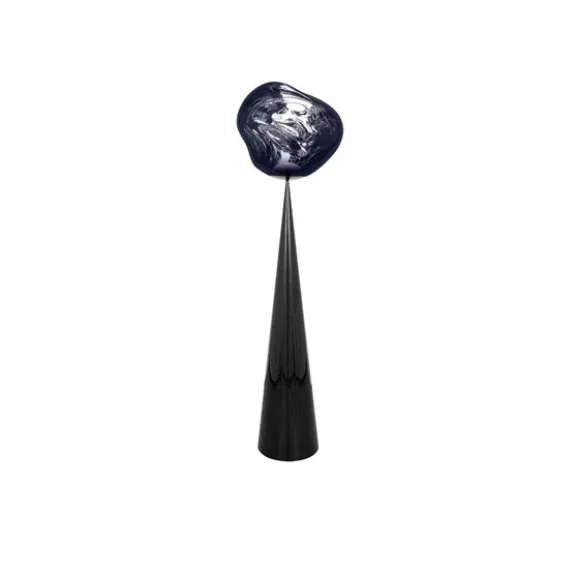 Melt Cone Fat golvlampa smoke LED