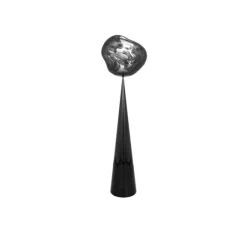Melt Cone Fat golvlampa silver LED