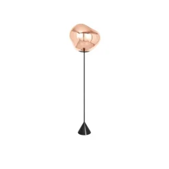 Melt Cone Slim golvlampa koppar LED