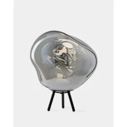 Melt Portable Floor/Hanging Silver Black LED UN