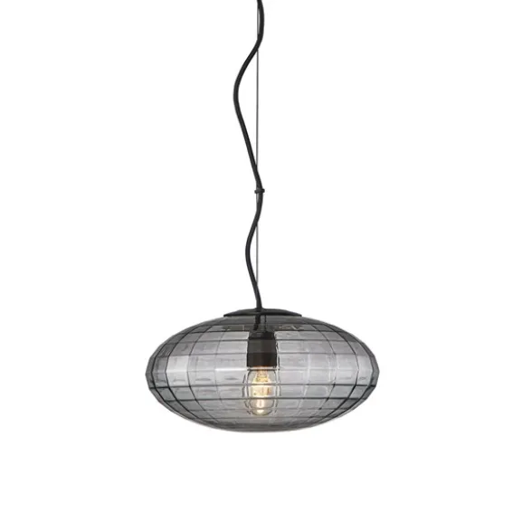 Mesh Taklampa Ø28 Smoke