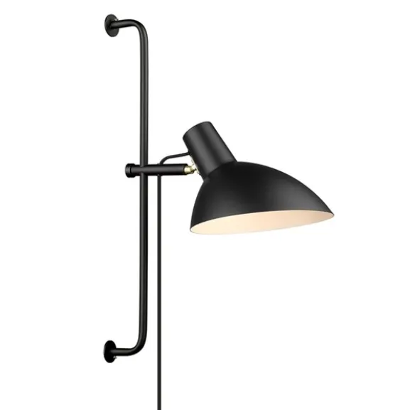 Metropole Grande vägglampa, svart