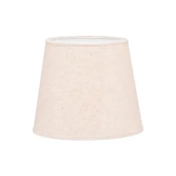 Mia Lampskärm Lin Natur/vit 24cm