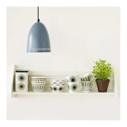 Mini Dynamo Pendant Matt, Matt Smoke Blue