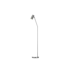 Minipoint rak golvlampa, krom 121cm