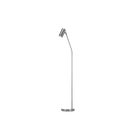 Minipoint rak golvlampa, krom 121cm