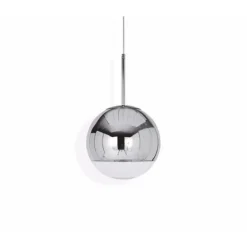 Mirror Ball 25 pendel, krom 25cm