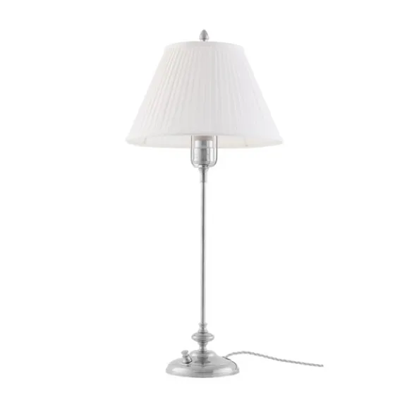 Moberg Bordslampa, Förnicklad mässing