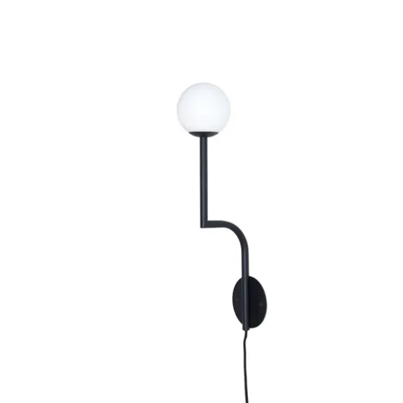 Mobil 46 Cable vägglampa Black, opal