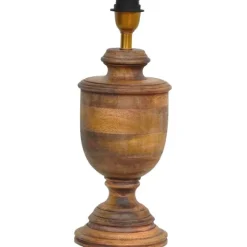 Monterey Lampfot Åldrat trä 15cm