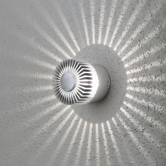 Monza vägglykta 3W LED, anodiserad 9cm