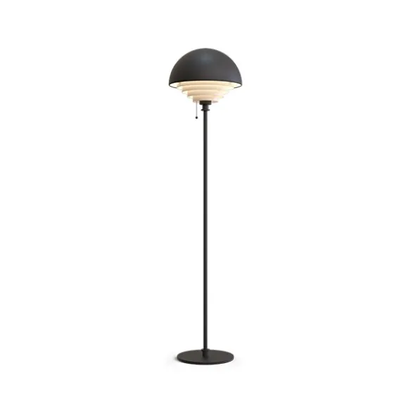 Motown golvlampa svart E27