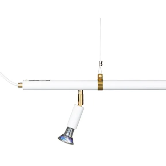Mässingsomtag med 3 meter vajer, 2-pack