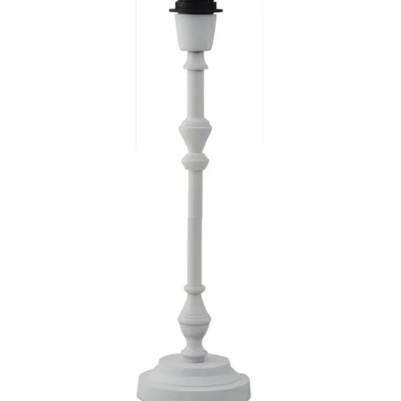 Nelly Lampfot Låg Vit 10cm