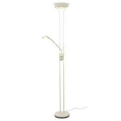 NICE golvlampa uplight, vit