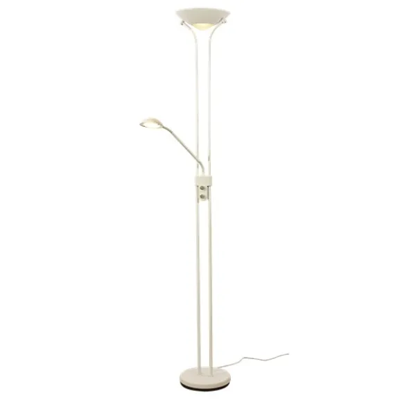 NICE golvlampa uplight, vit