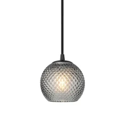 NOBB Taklampa (ball) Ø12 Smoke