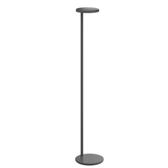 Oblique golvlampa LED, anthracite USB