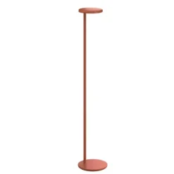 Oblique golvlampa LED, rust USB