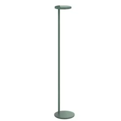 Oblique golvlampa LED, salvia USB