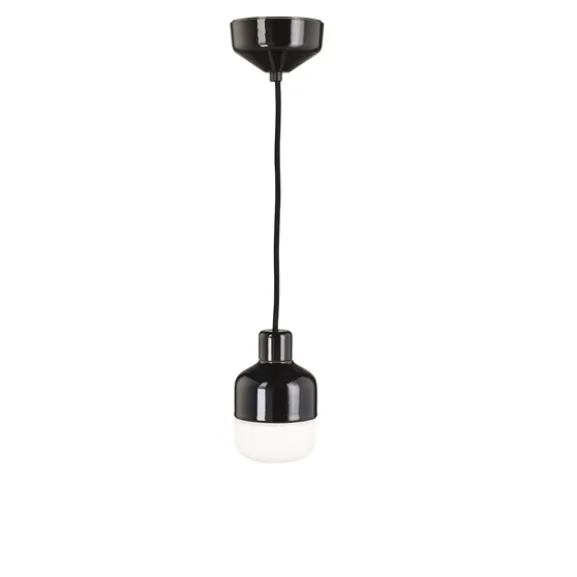 Ohm 155 pendel, svart/opal 15,5cm