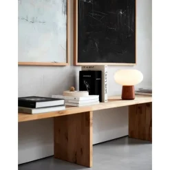 Olivia bordslampa Dark ash