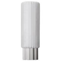 One Meter golvlampa Cocoon, aluminium