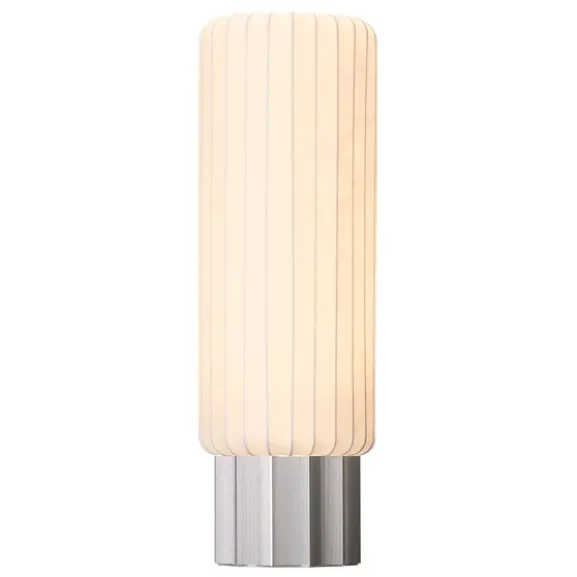 One Meter golvlampa Cocoon, aluminium