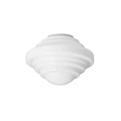 Orsa Bikupa Glasskärm, Ø24 vit
