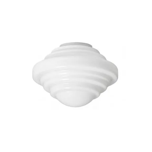 Orsa Bikupa Glasskärm, Ø24 vit