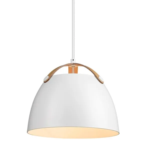 OSLO Taklampa Ø24 Vit / Ek