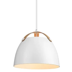 OSLO Taklampa Ø24 Vit / Ek