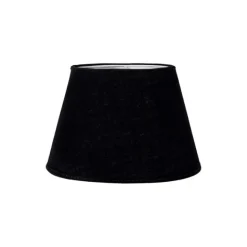 Oval Lampskärm Classico Svart 15cm