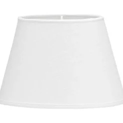 Oval Lampskärm Classico Vit 25cm