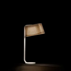 Owalo 7020 bordslampa, björk 50cm