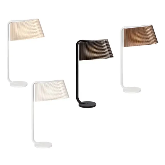 Owalo 7020 bordslampa, svart 50cm