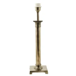 Palermo Lampfot Låg Antik silver 11cm