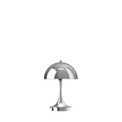 Panthella 160 Portabel bordslampa Chrome