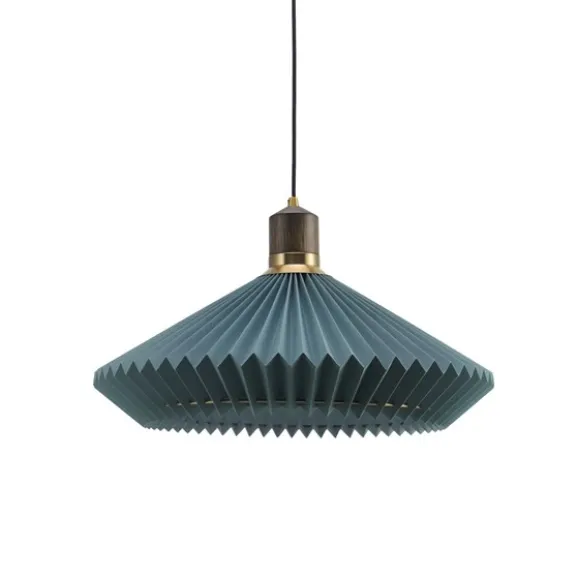 Paris Taklampa Ø56 cm Blå - svartkabel