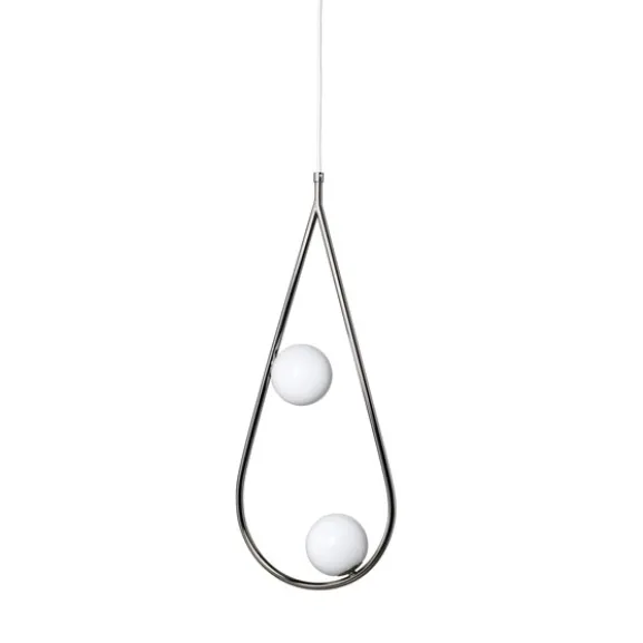 Pearls 65 pendel Nickel, opal