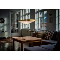 Pendant, CELINE, brass frame,