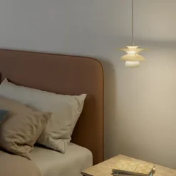 Pendel Picasso, ljus honung Ø18cm
