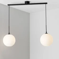Pendelupphäng skena, svartstruktur 97cm
