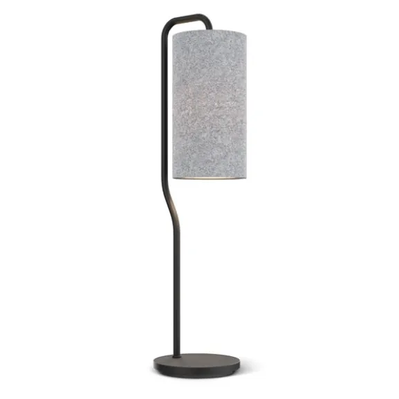 Pensile bordslampa svart struktur