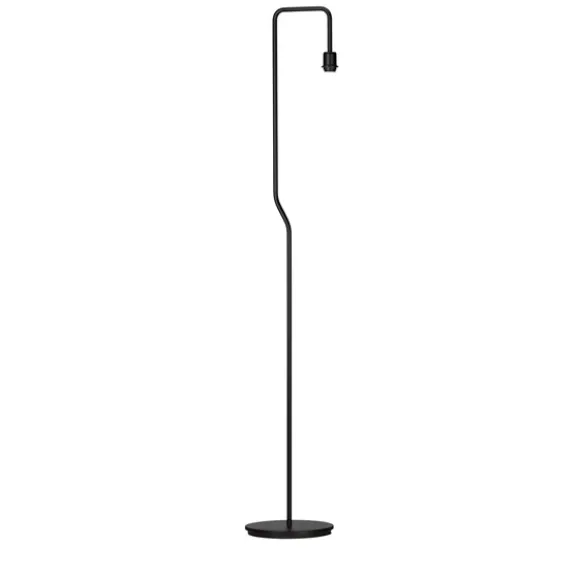 Pensile golvlampa svartstruktur E27