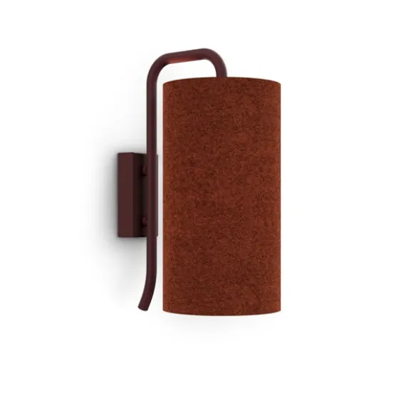 Pensile vägglampa S dark red