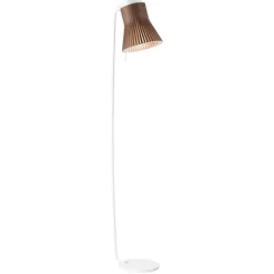 Petite golvlampa, valnöt 130cm