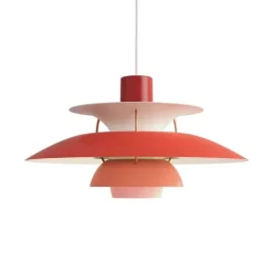 PH 5 pendel, hues of red 50cm
